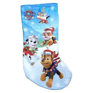 Paw Patrol Kurt Adler 19 inch Holiday Christmas Stocking With Marshall